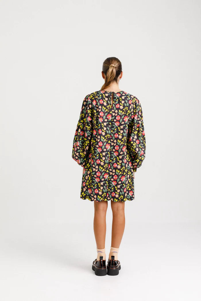 THING THING Patterned dress at knee length New Zealand