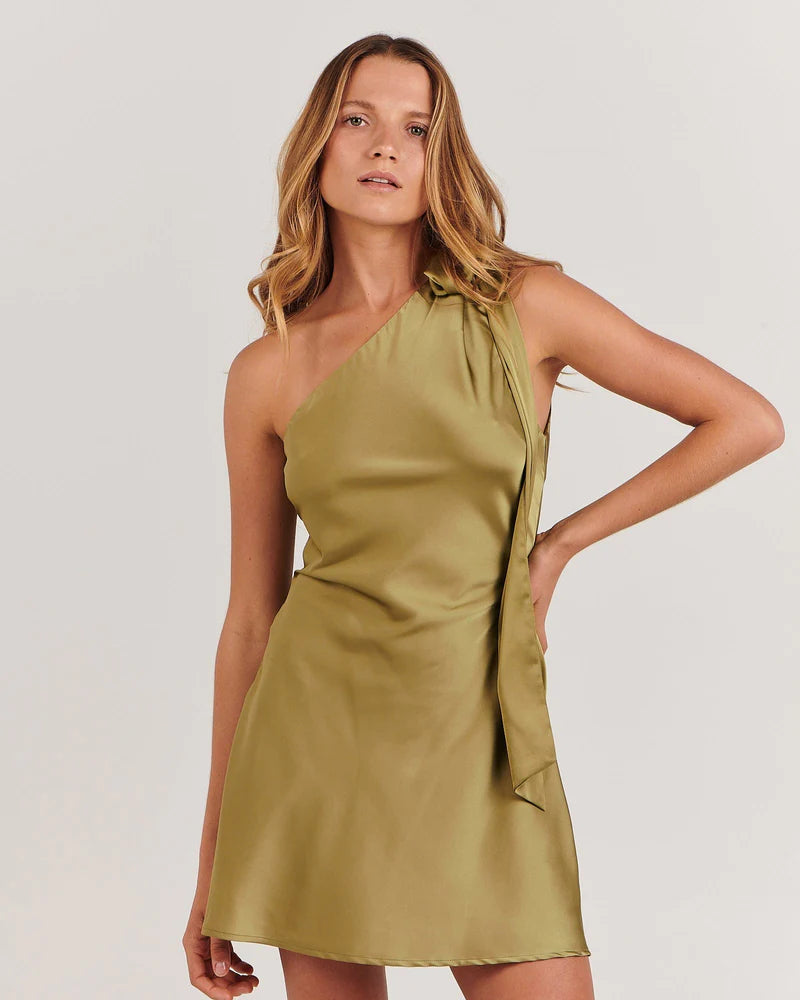Charlie Holiday Mini dress with tieshouder new Zealand