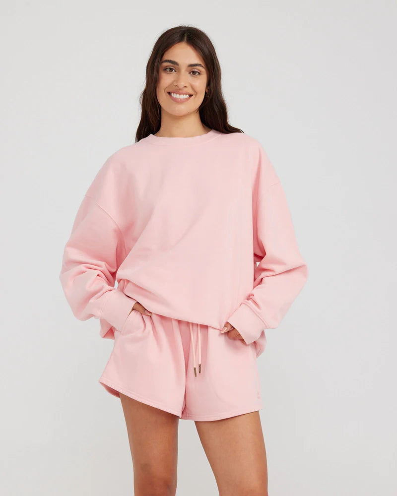 A spring and summer pink women's sweatshirt available in New Zealand