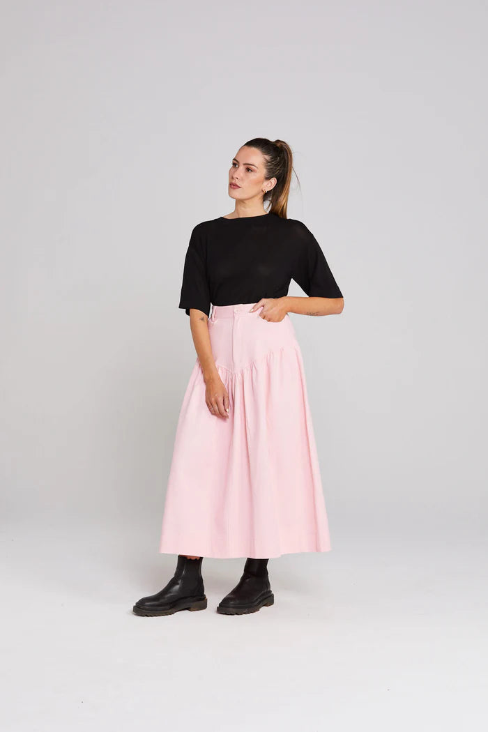 Winter skirt, cotton and long length.