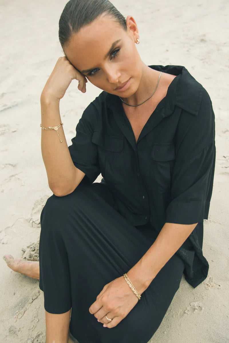 Black top for everyday wear