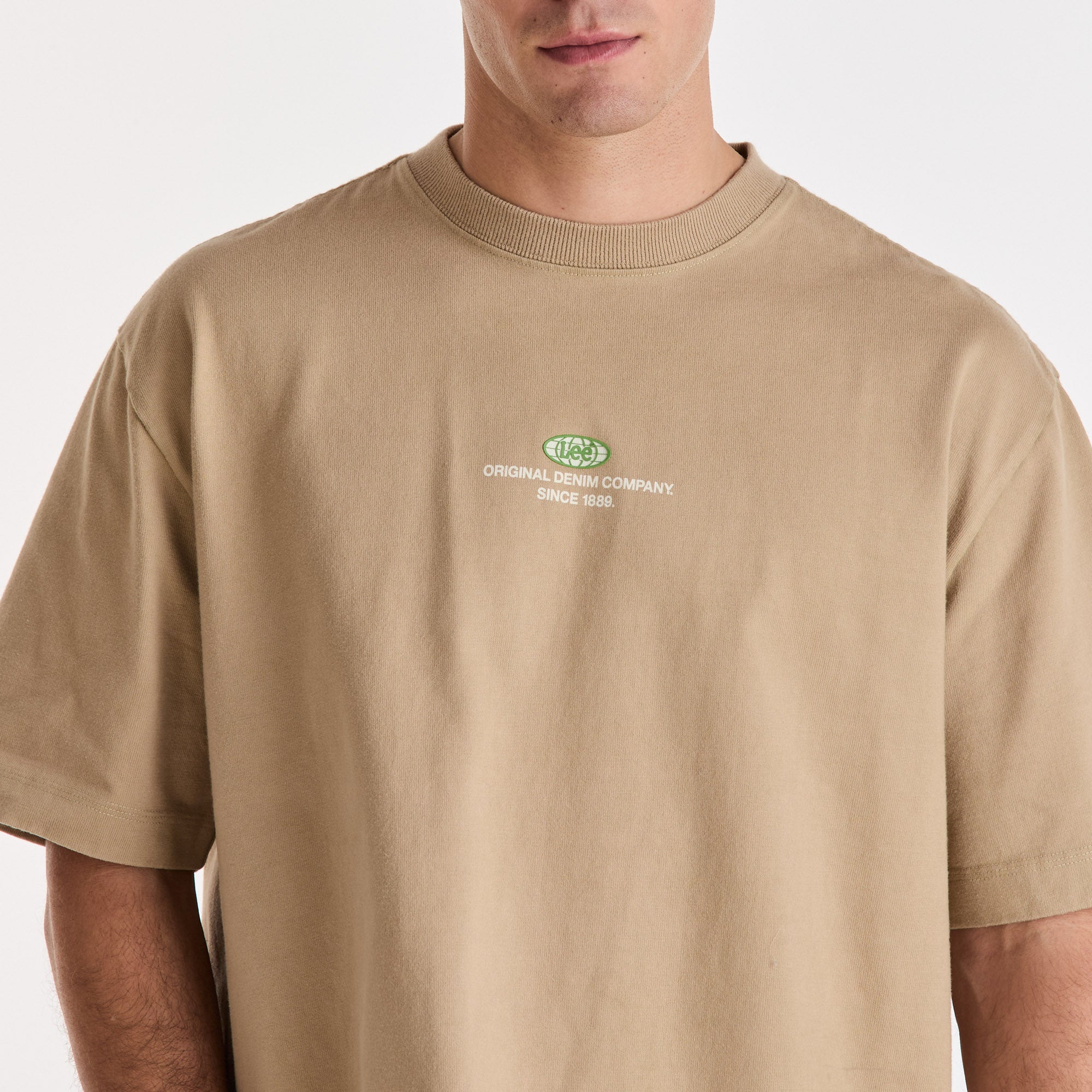 lee denim boxcutter tee