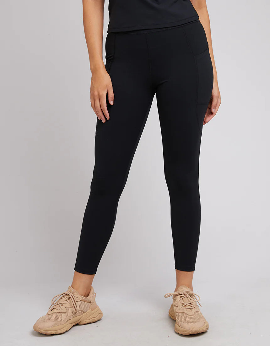 active black leggings that are full length New Zealand