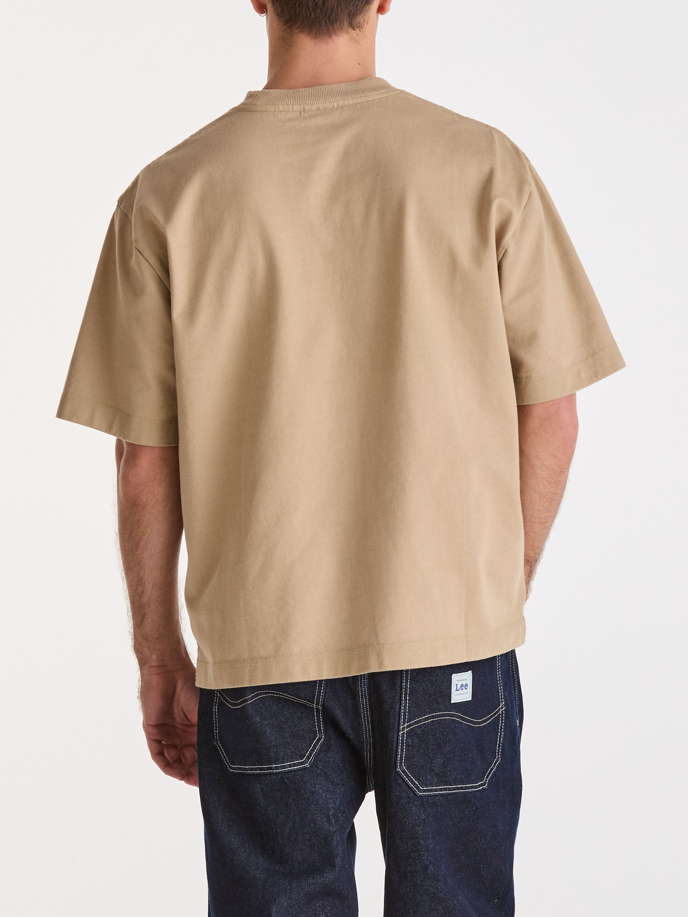 cotton mens tee, union stone