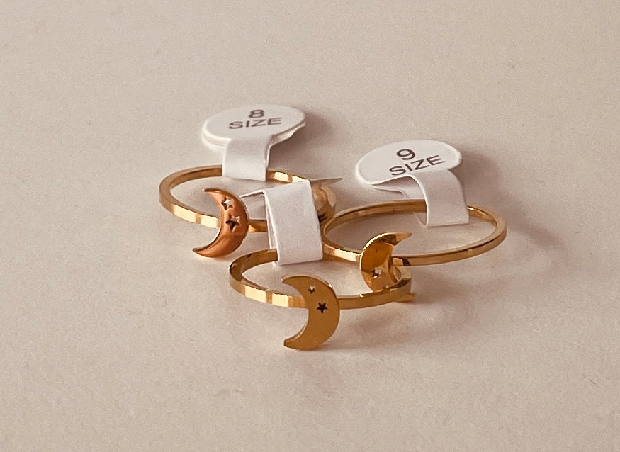 Moon & Stars Ring
