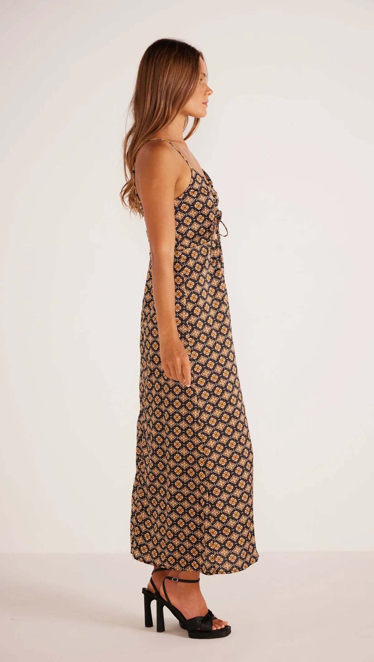 Skylar slip dress with side slip New Zealand