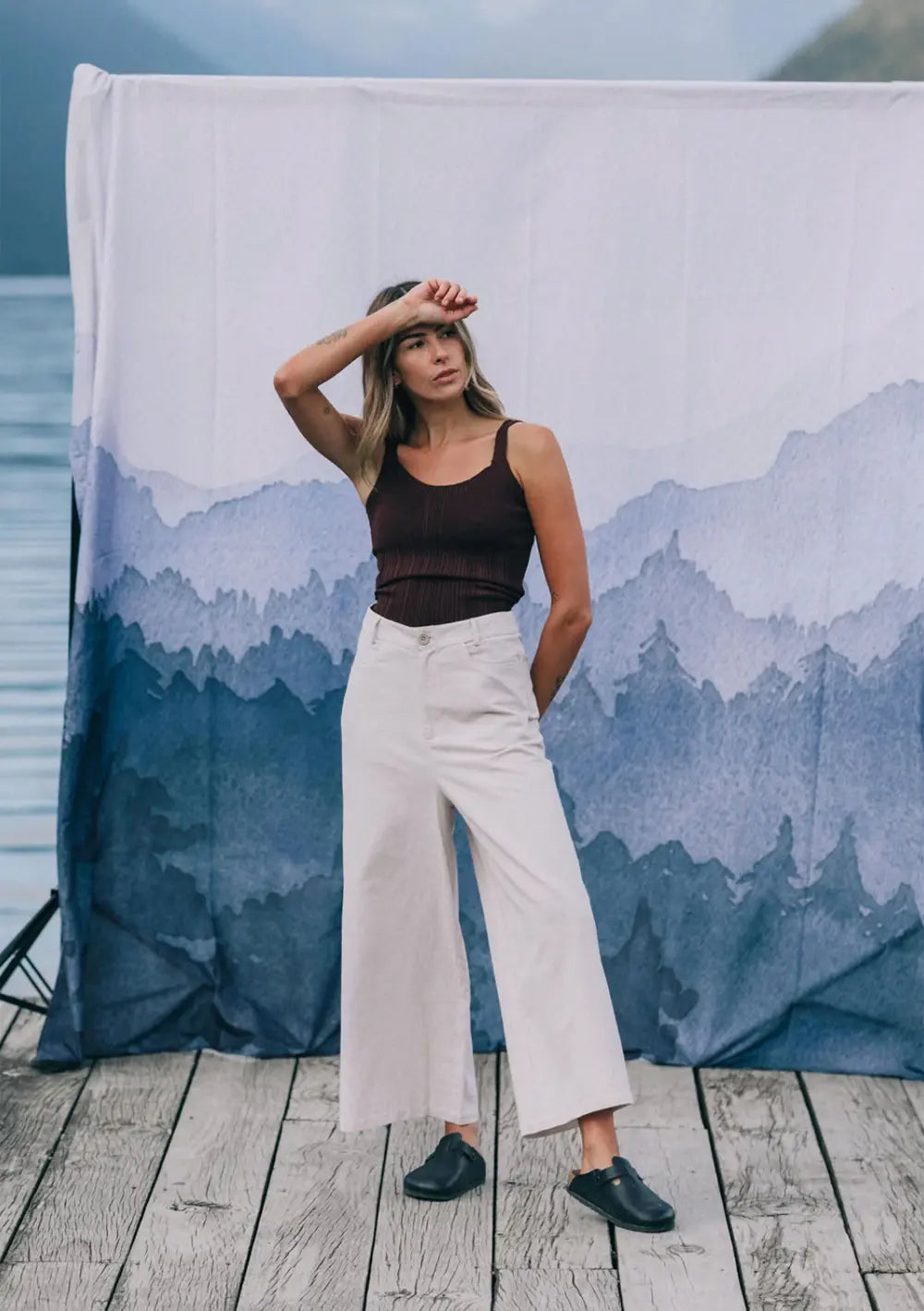 Peggy Pant - Cream Latte