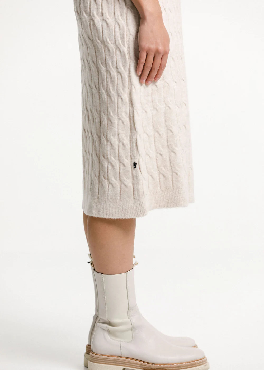 Thing Thing serena dress, midi length and wool blend
