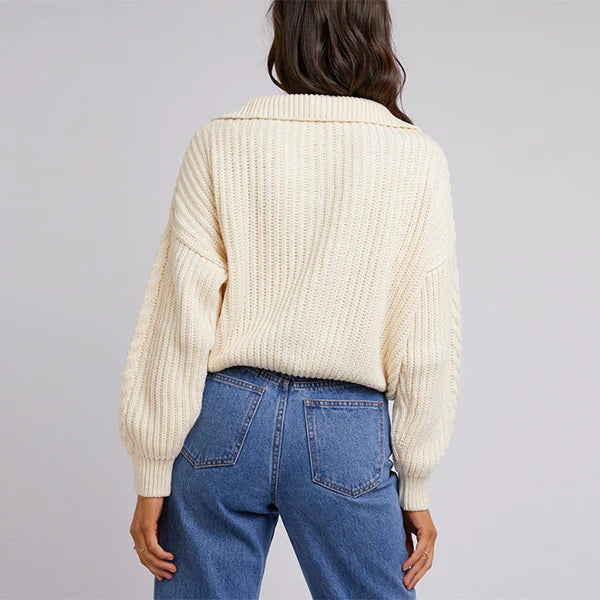 cream cable knit New Zealand