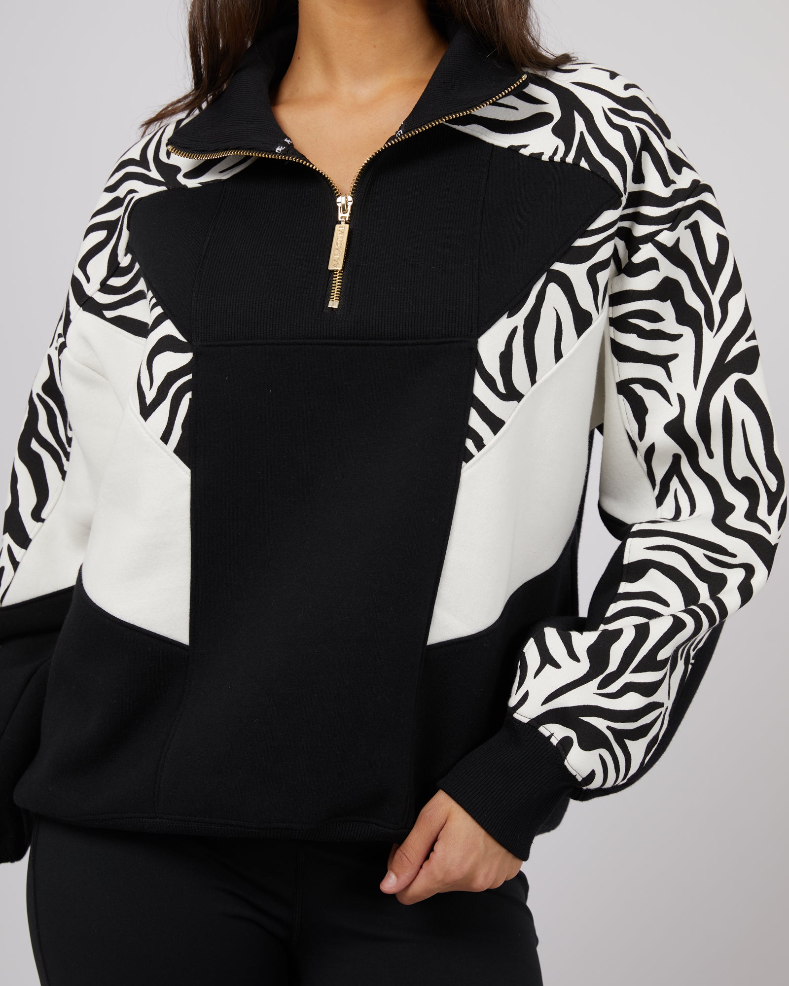 All about eve zip shirt for sport new zealnd