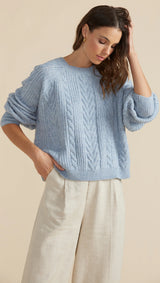 Sofia Cable Knit Jumper