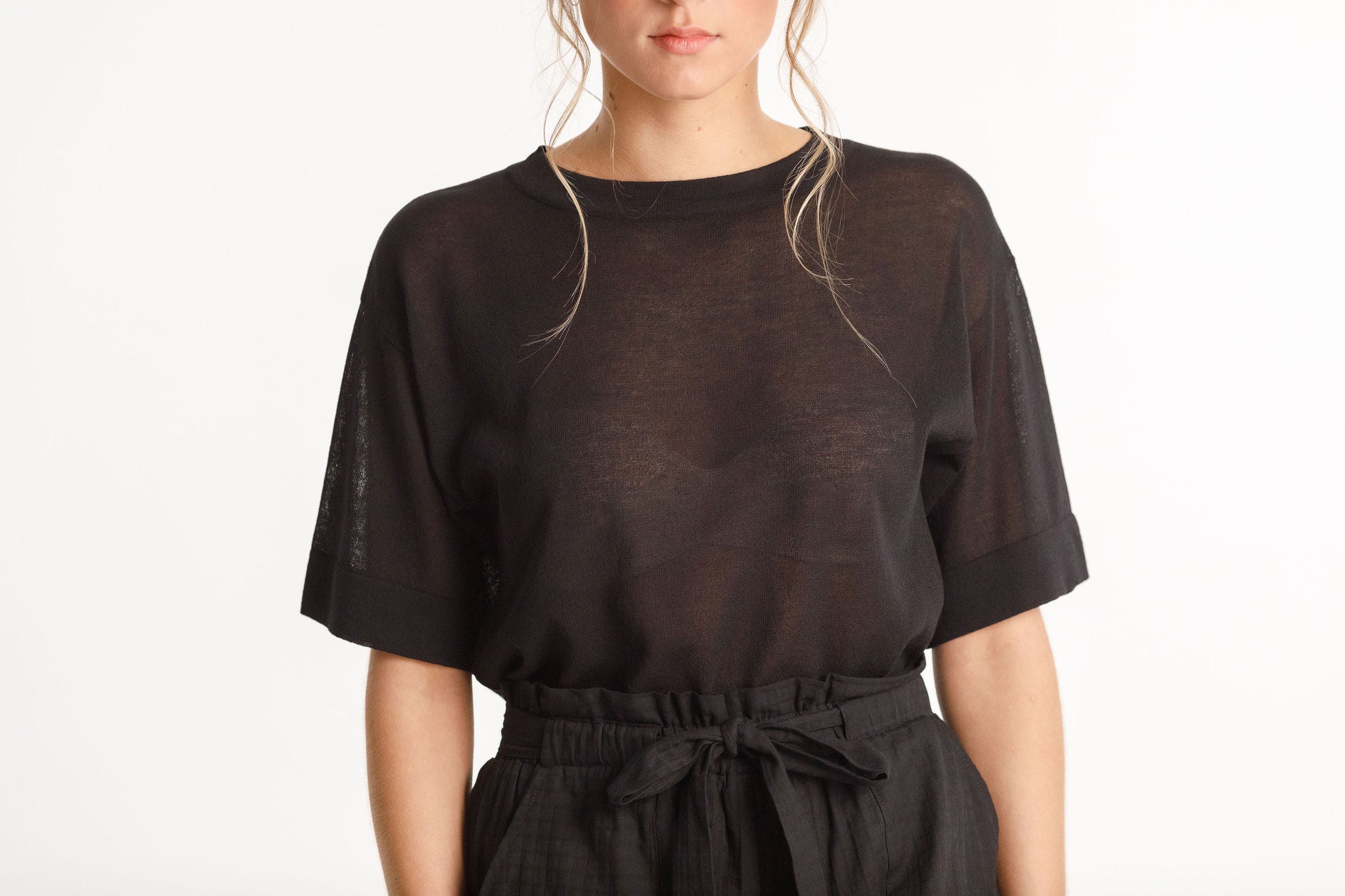 Black tee from Thing Thing.