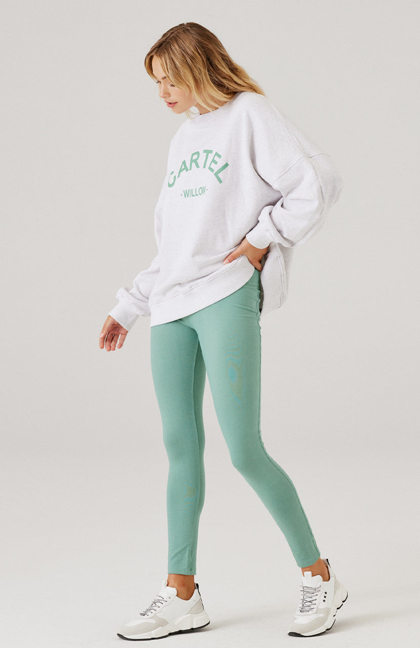 Oversized Piper Sweater from Cartel & Willow is a hip length, relaxed fit cotton sweater.