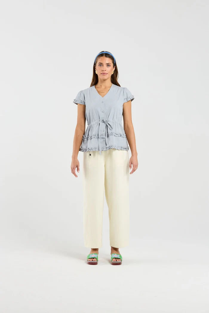 Gabby Top - Stonewash
