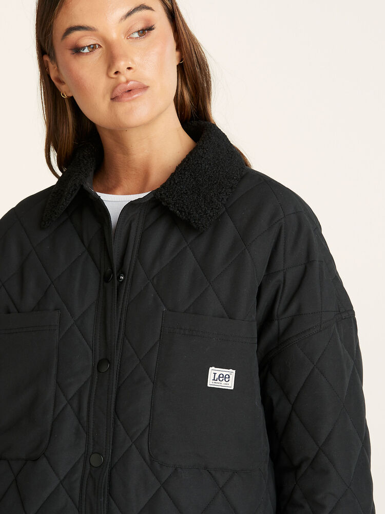 Quinn Quilted Oversized Jacket