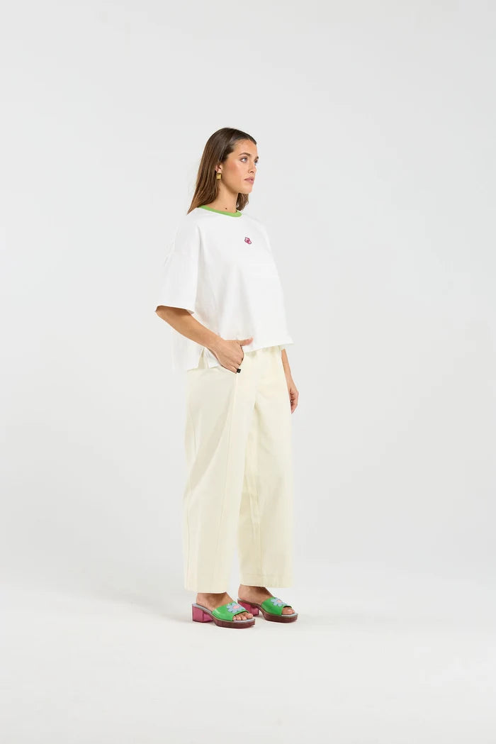 white top, cotton