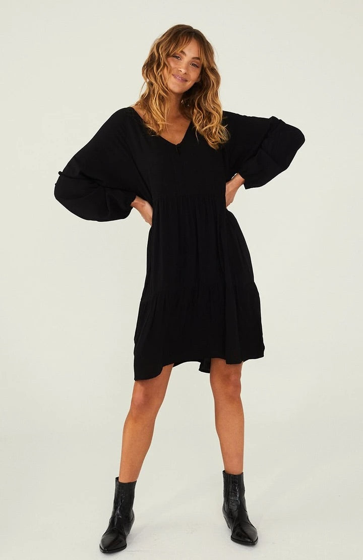 Cartel & Willow black Cali dress for summer