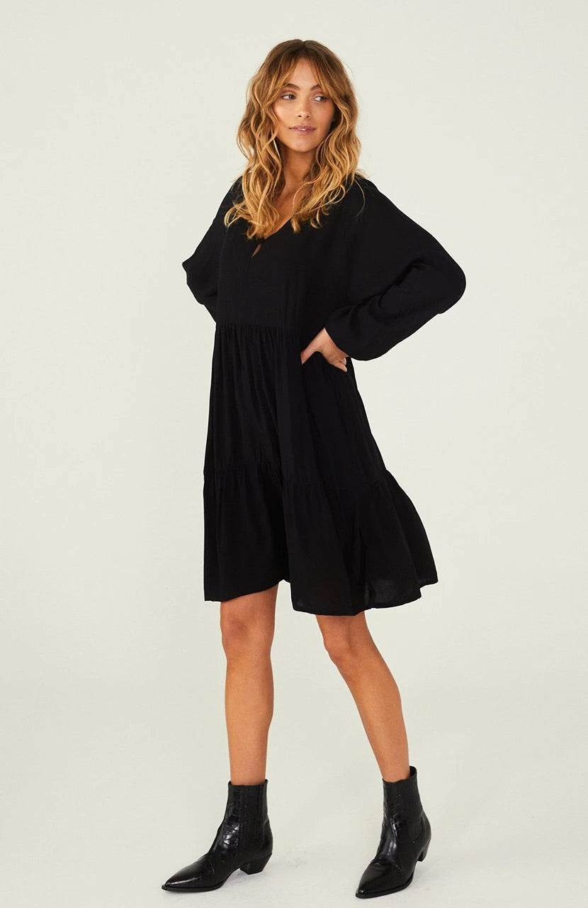Cartel & Willow black Cali dress for summer