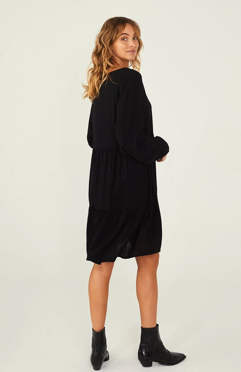 Cartel & Willow black Cali dress for summer