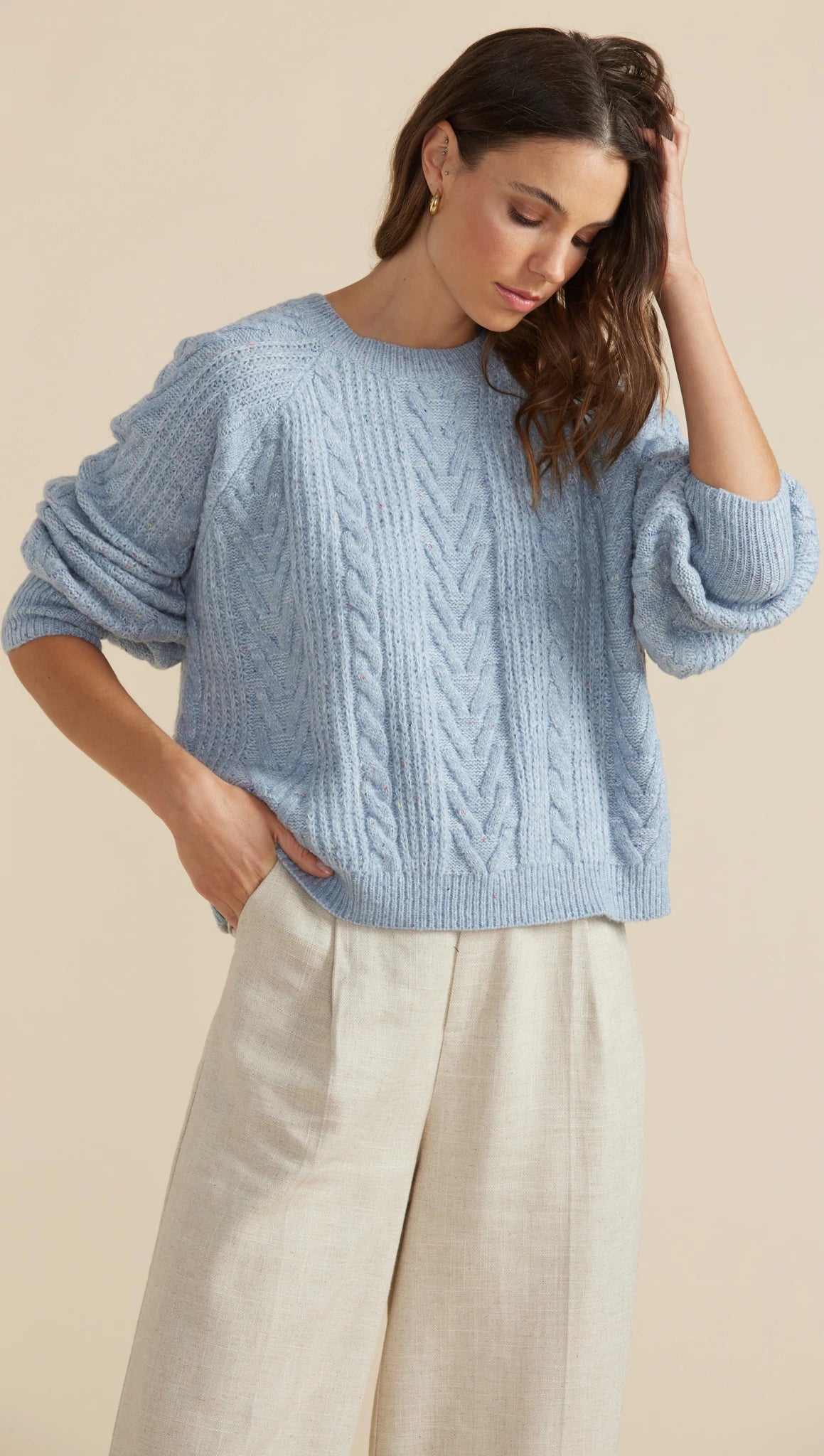 MinkPink Sophia knit in blue