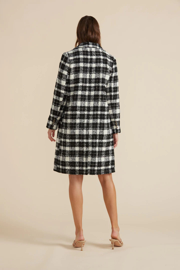 Coat, checks from Minkpink