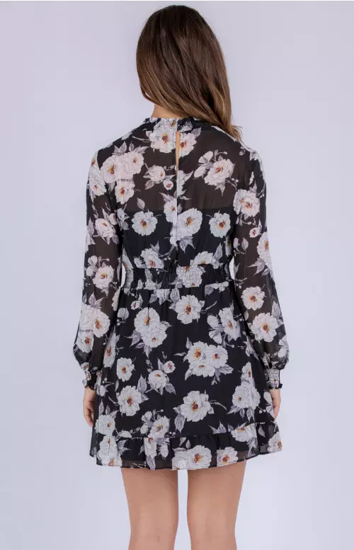 Floral Chiffon Dress