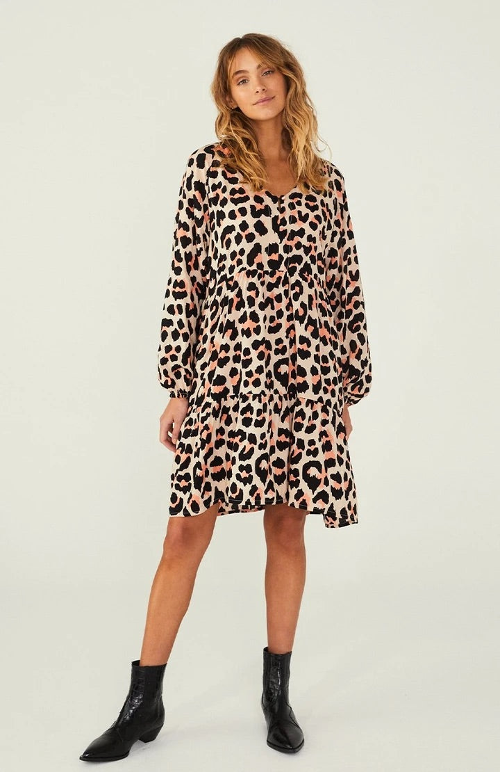 Leopard dress, cartel and willow