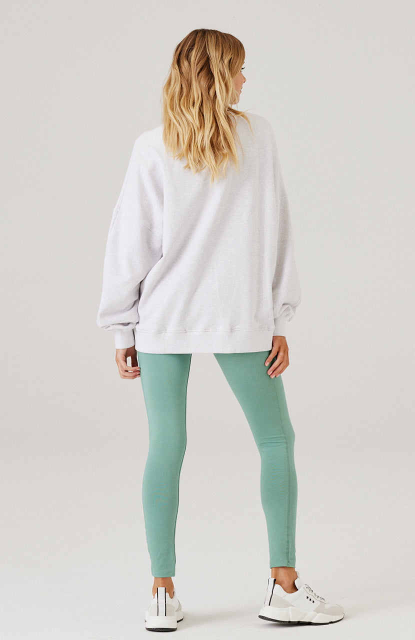 Oversized Piper Sweater from Cartel & Willow is a hip length, relaxed fit cotton sweater. 