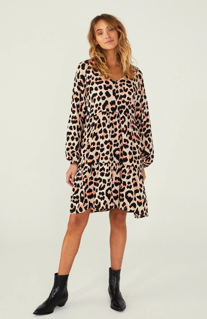 Cali Mini Dress // Zulu Leopard